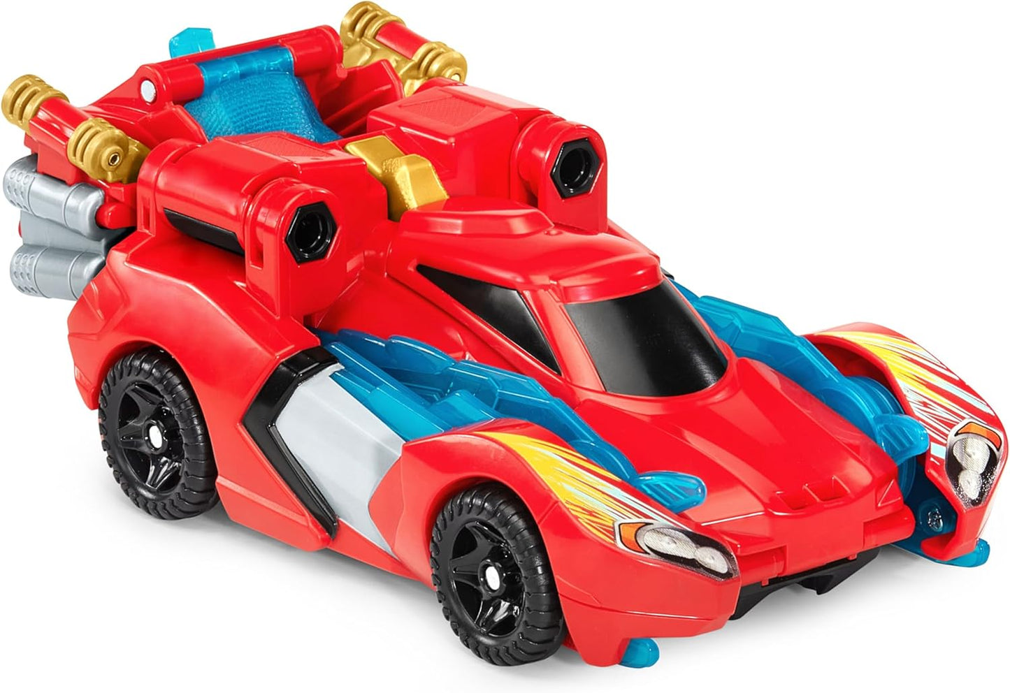 VTech Switch & Go Boost Thunder the T-Rex | 2-in-1 Transforming T-Rex, Race Car & Powerful Dragon | Lights, Sounds & Interactive Dinosaur Toy for Kids 4+ Years