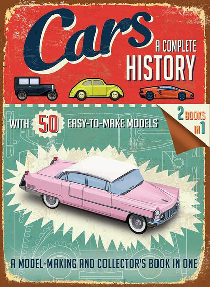 Cars: A Complete History Book by Simon Heptinstall - Jaiman Toys
