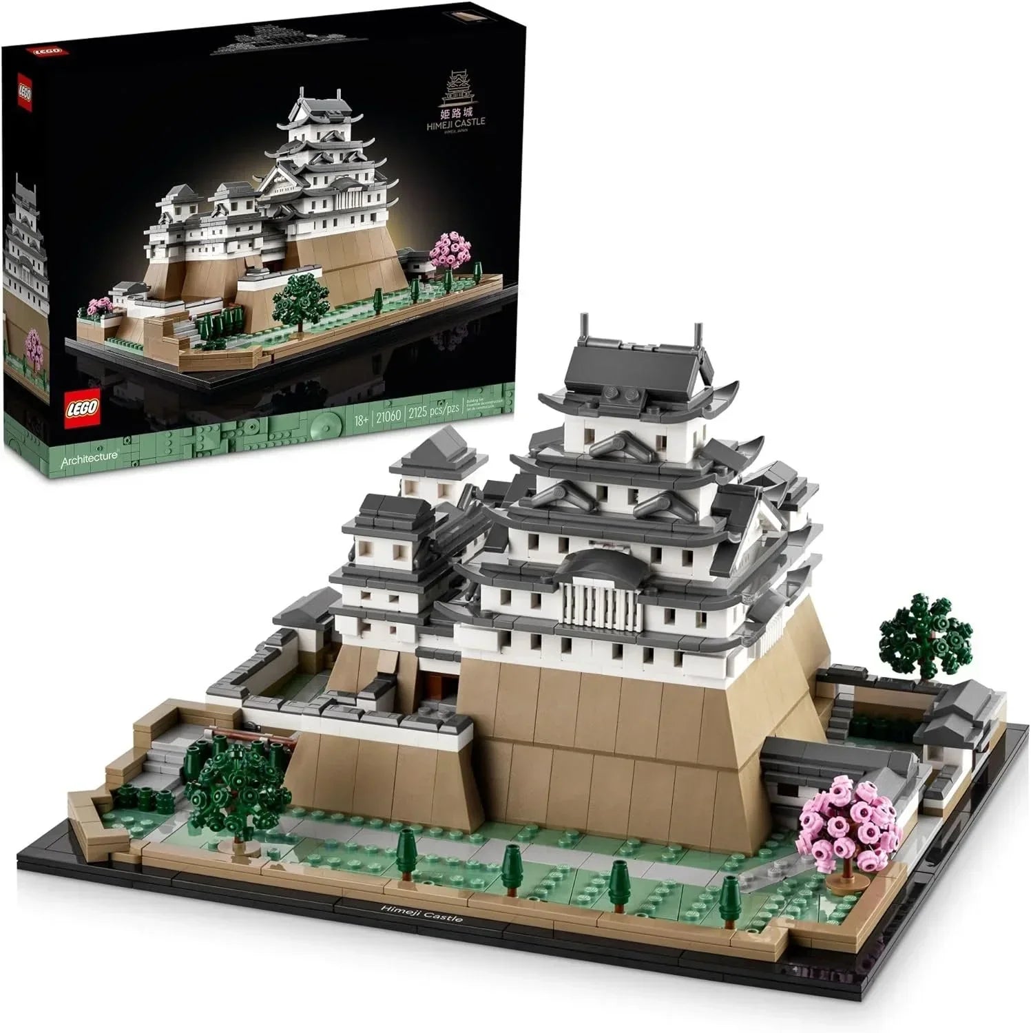 LEGO Architecture 21060 Landmarks Collection: Himeji Castle Building Set (2125 Pieces) - Jaiman Toys