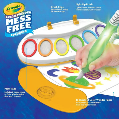 Crayola Color Wonder Mess-Free Magic Light Brush - Jaiman Toys