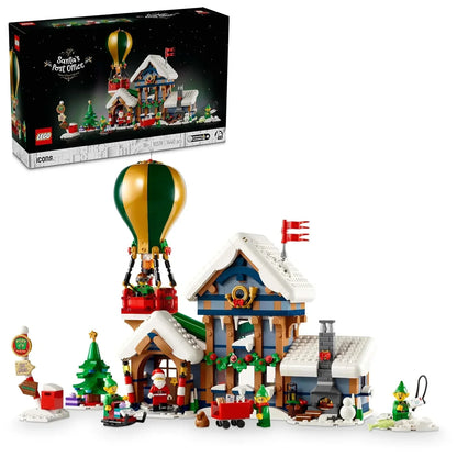 LEGO Icons Santa’s Post Office Building Set 10339 Building Blocks for 18+ Gift