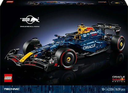 LEGO Technic Red Bull RB20 F1 Car 42206  Buildable Formula 1 Model for Adults