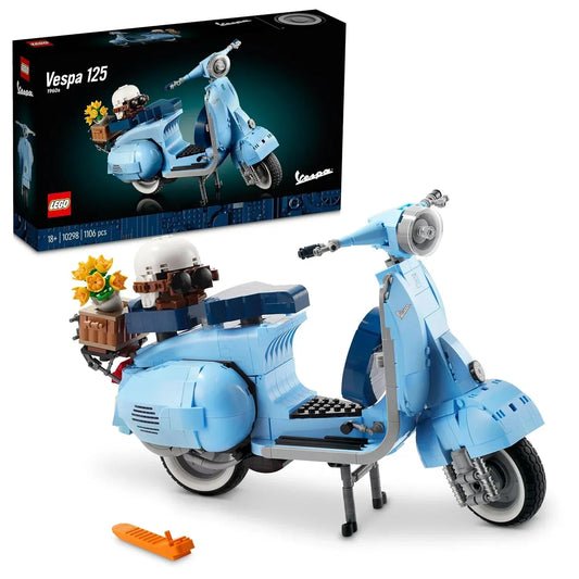 LEGO 10298! Vespa 125 Building Kit For The Adults (1,106 Pieces) - Jaiman Toys