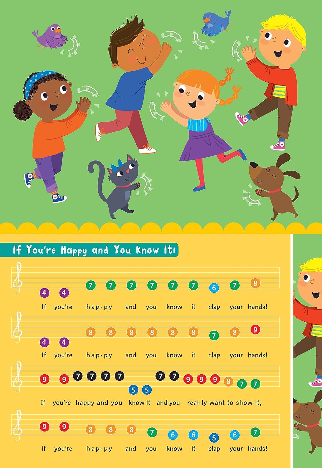Itsy Bitsy Spider Play Along Musical Book with Electronic Keyboard for Kids