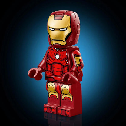 LEGO 76344 Marvel Iron Man Mark 3 – Collectors’ Edition Posable Figure Building Set for Adults