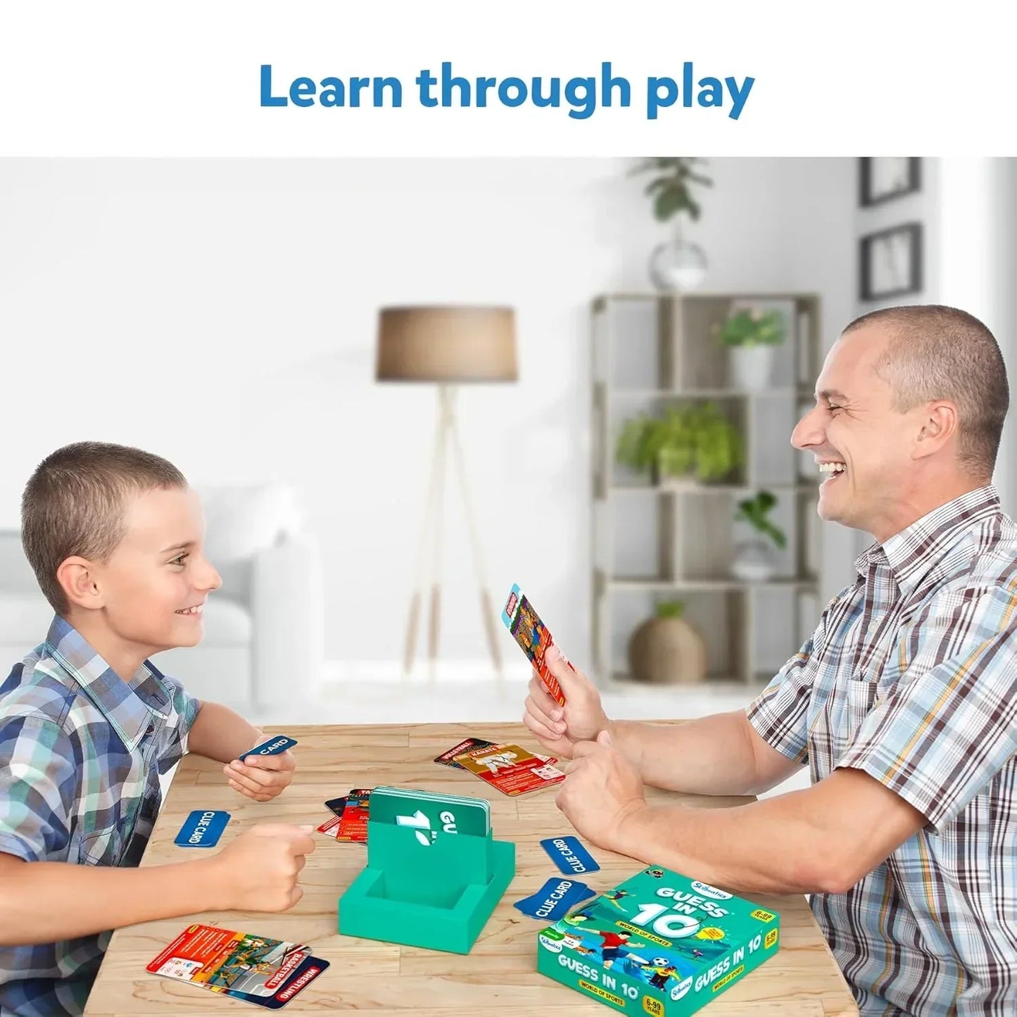 Skillmatics Card Game - Guess in 10 Sports, Perfect for Boys, Girls, Kids, and Families Who Love Board Games and Educational Toys, Travel Friendly, Gifts for Ages 6, 7, 8, 9 - Jaiman Toys