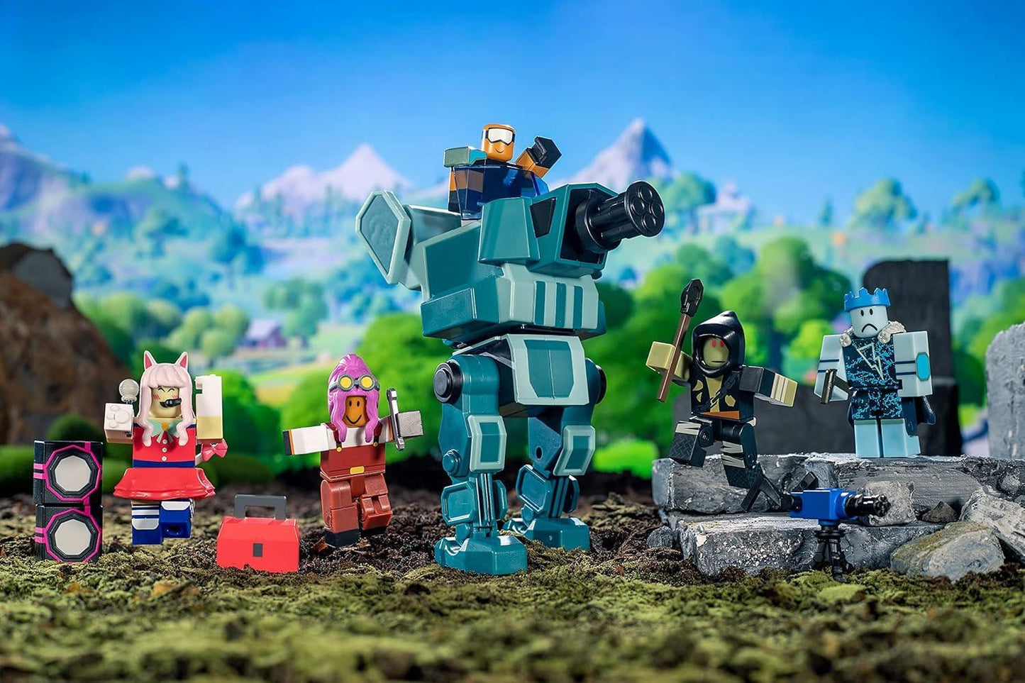 Roblox Action Collection - Tower Defense Simulator: Last Stand Playset [Includes Exclusive Virtual Item] - Jaiman Toys