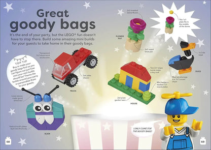 LEGO Party Ideas – Hardcover Book with Exclusive LEGO Cake Mini Model