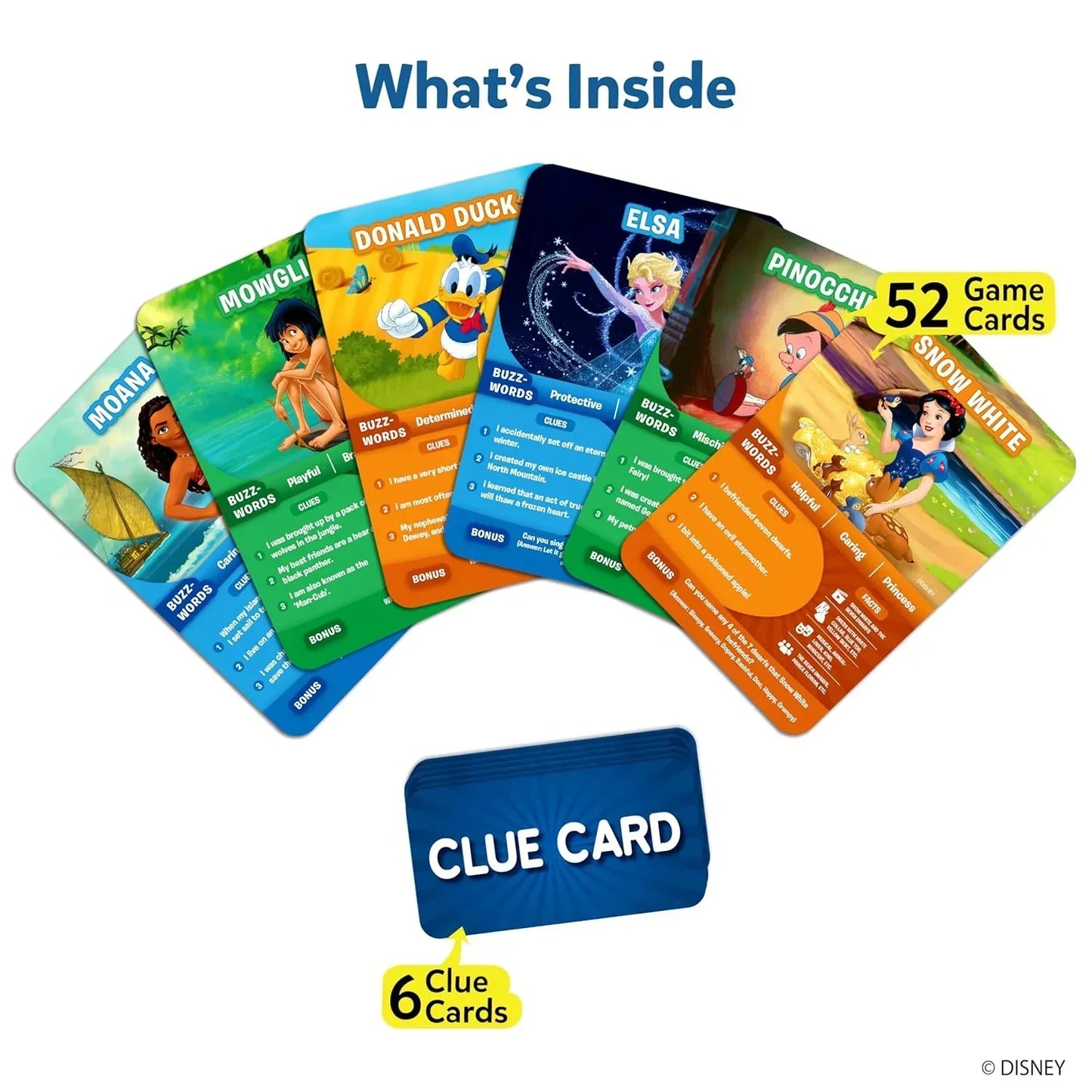 Skillmatics Disney Card Game - Guess in 10, Gifts for Ages 6 and Up, Super Fun Mickey Mouse, Lion King Game for Kids - Jaiman Toys