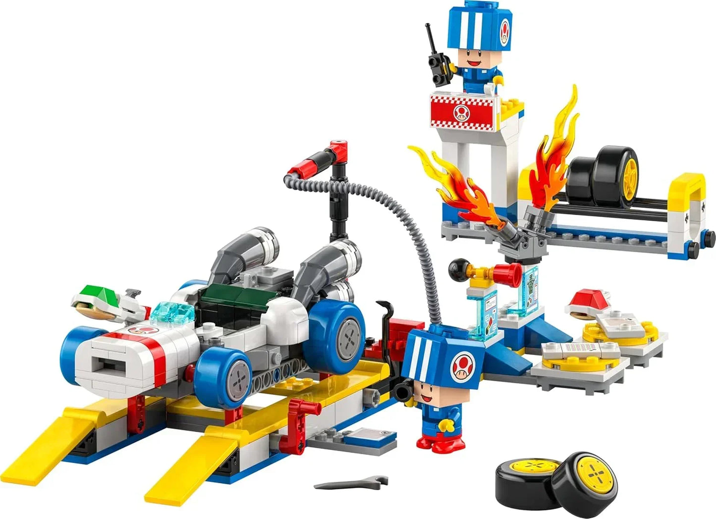 LEGO 72035 Super Mario Mario Kart Toad’s Garage – Buildable Nintendo Toy Set for Kids 8+