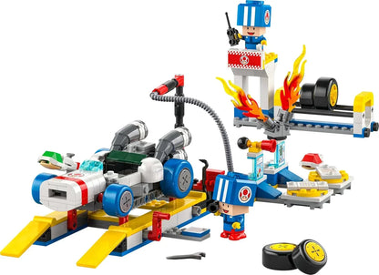 LEGO 72035 Super Mario Mario Kart Toad’s Garage – Buildable Nintendo Toy Set for Kids 8+