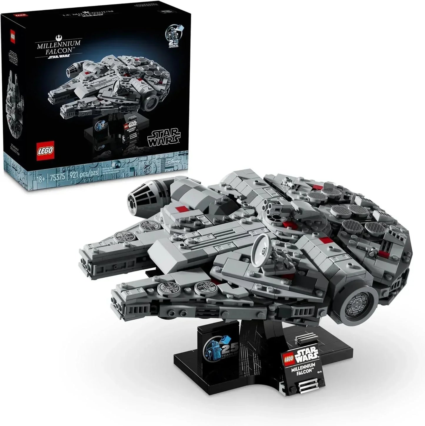 ( BOX DAMAGE ) LEGO 75375 Starship Model for Home Décor (921 Pieces) - Jaiman Toys