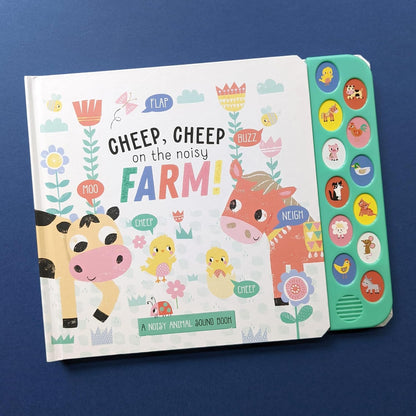 North Parade Cheep, Cheep on the Noisy Farm | Interactive Farm Animal Sound Book for Kids