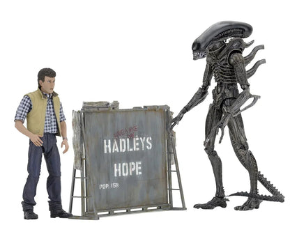 NECA - ALIENS! CARTTER J. BRUKE &amp; XENOMORPH WARRIOR - NECA Exclusive Action Figures Age 17+ - Jaiman Toys