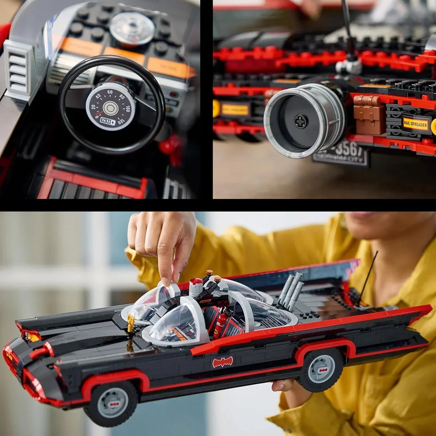 LEGO DC Batman: The Classic TV Series Batmobile Set 76328 (1822 Pieces)