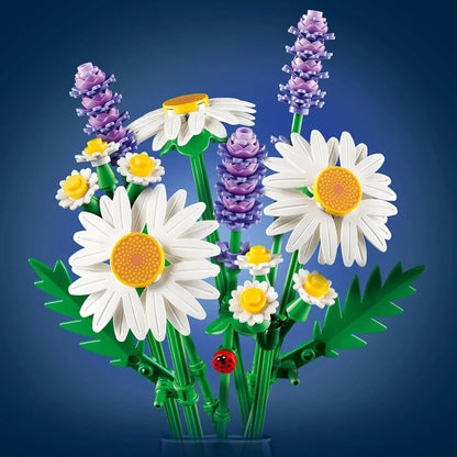 LEGO 11508  Botanicals Daisies - Flower Decor Building Set for Kids - Gift for Girls and Boys