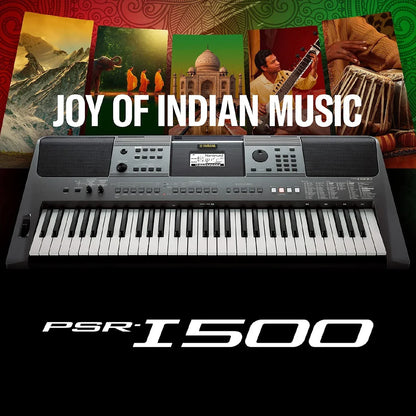 YAMAHA PSR-I500 PORTABLE KEYBOARD WITH ADAPTOR - Jaiman Toys