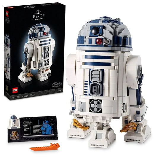 LEGO 75308 Star Wars R2-D2 Collectible Building Toy (2,314 Pieces) - Jaiman Toys