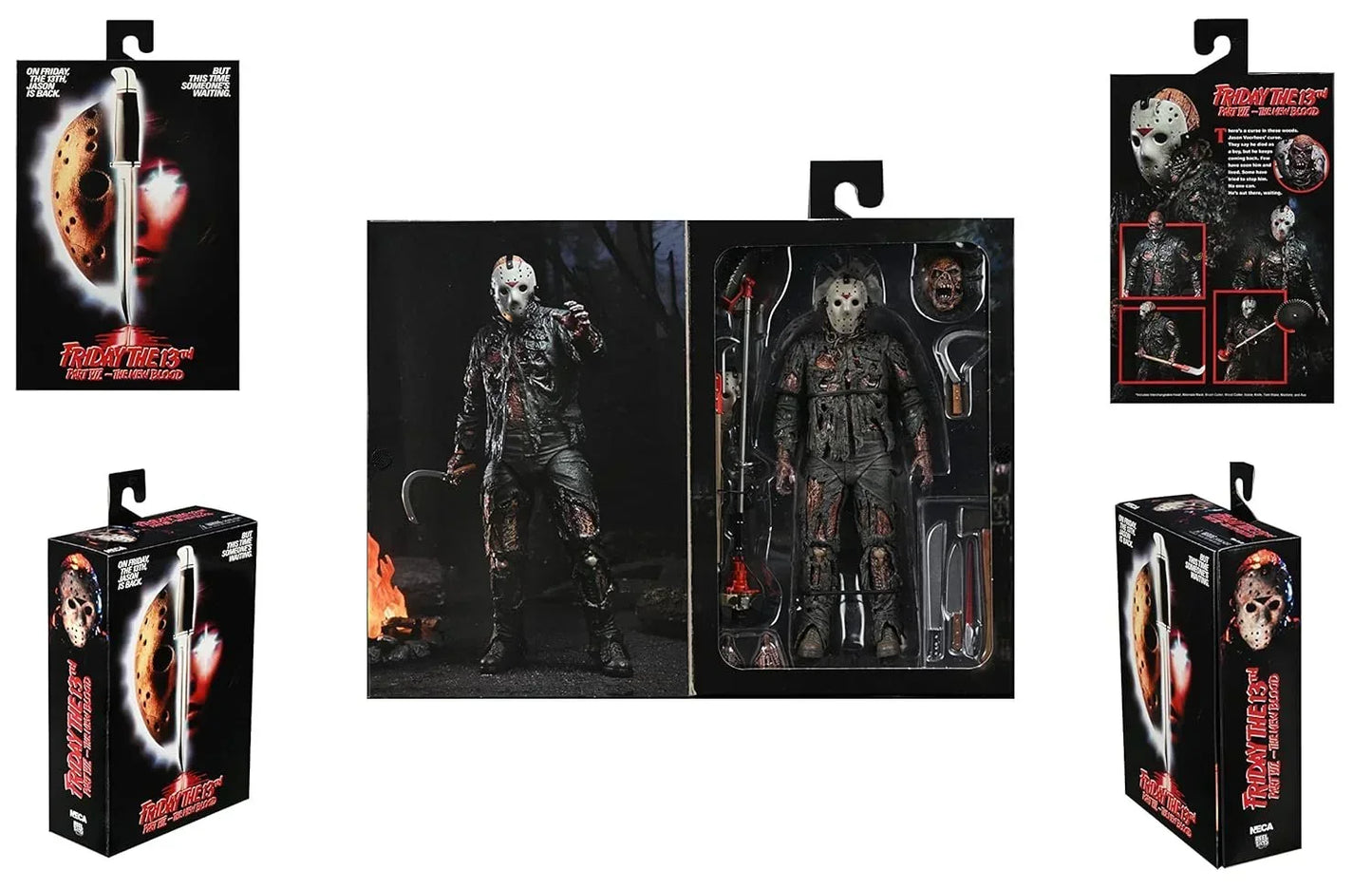 Cult Classics Series 1: Friday The 13th - THE NEW BLOOD - VII Jason Voorhees Action Figure (Age 17+) - Jaiman Toys