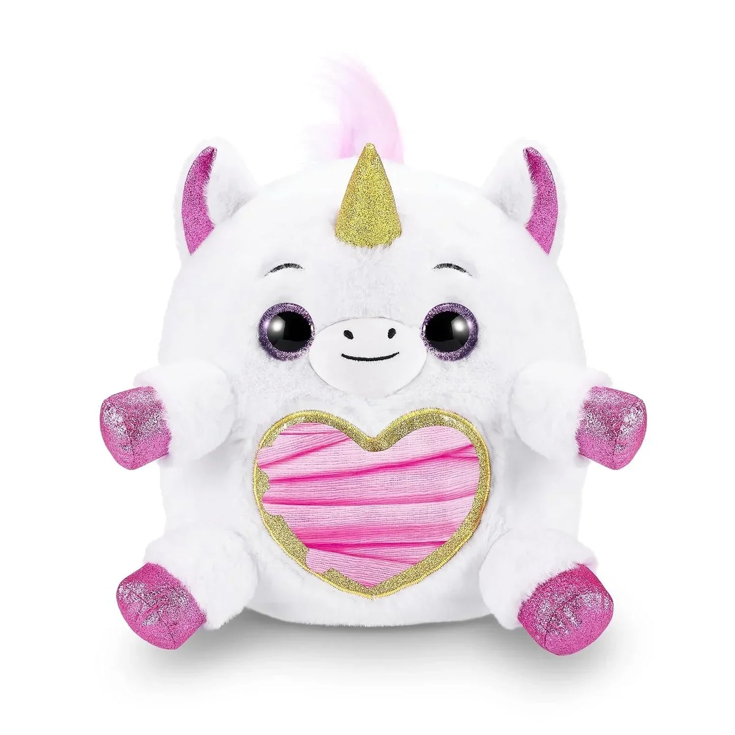 Rainbocorns Unicorn Rescue Surprise, Daxelle - Collectible Plush - Giant Egg, Over 25 Surprises Inside, 35 cm, Cuddle Plush Stuffed Animal, Rings, Stickers,... - Jaiman Toys