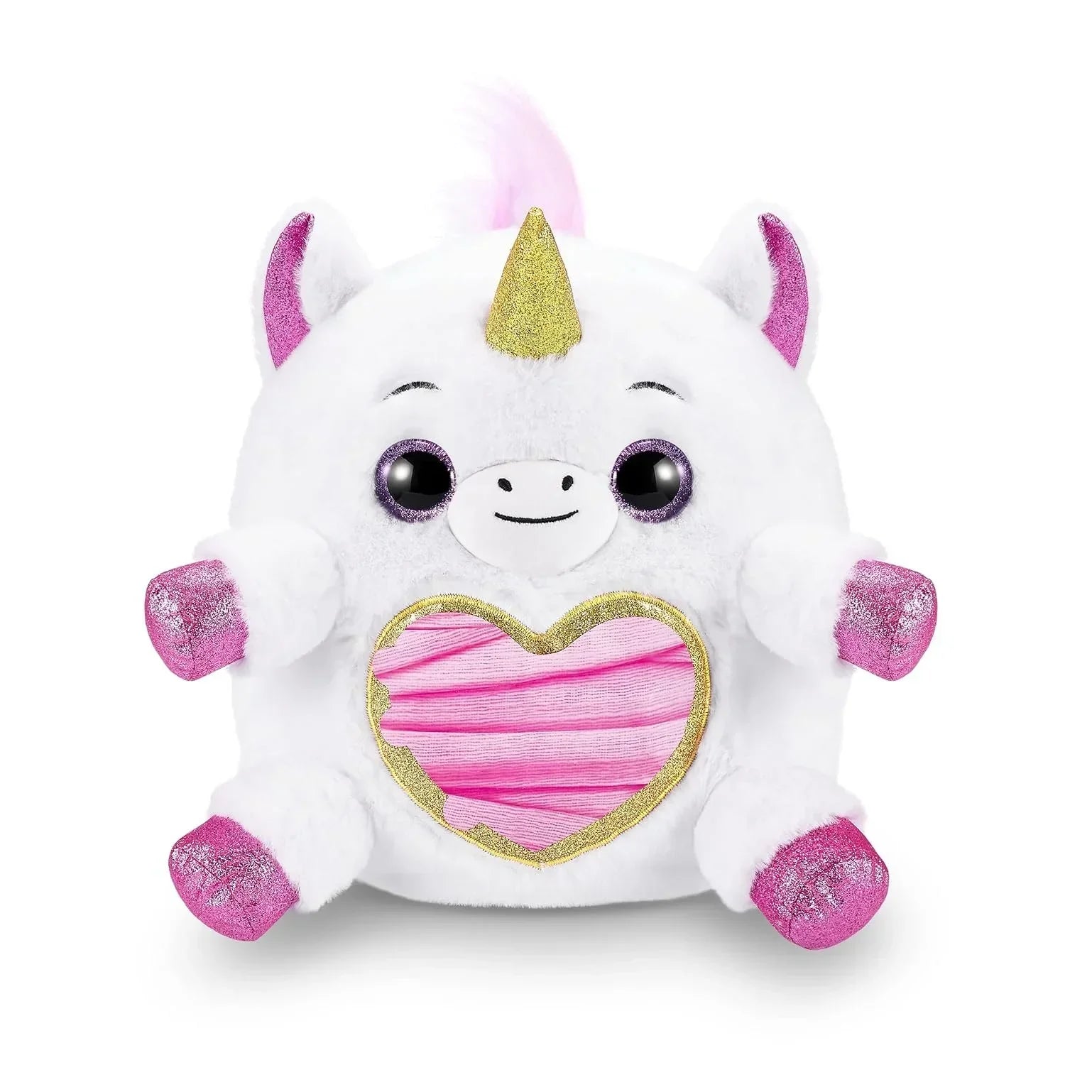 Rainbocorns Unicorn Rescue Surprise, Daxelle - Collectible Plush - Giant Egg, Over 25 Surprises Inside, 35 cm, Cuddle Plush Stuffed Animal, Rings, Stickers,... - Jaiman Toys