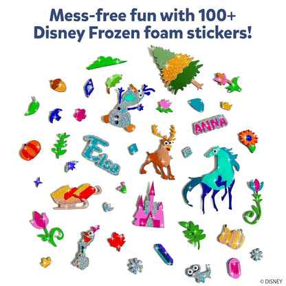Skillmatics Paper Art & Craft Activity - Foil Fun Disney Frozen, Mess-Free Art for Kids, Craft Kits, DIY Creative Activity, Gifts for Girls & Boys Ages 4, 5, 6, 7, 8, 9, Multicolor - Jaiman Toys