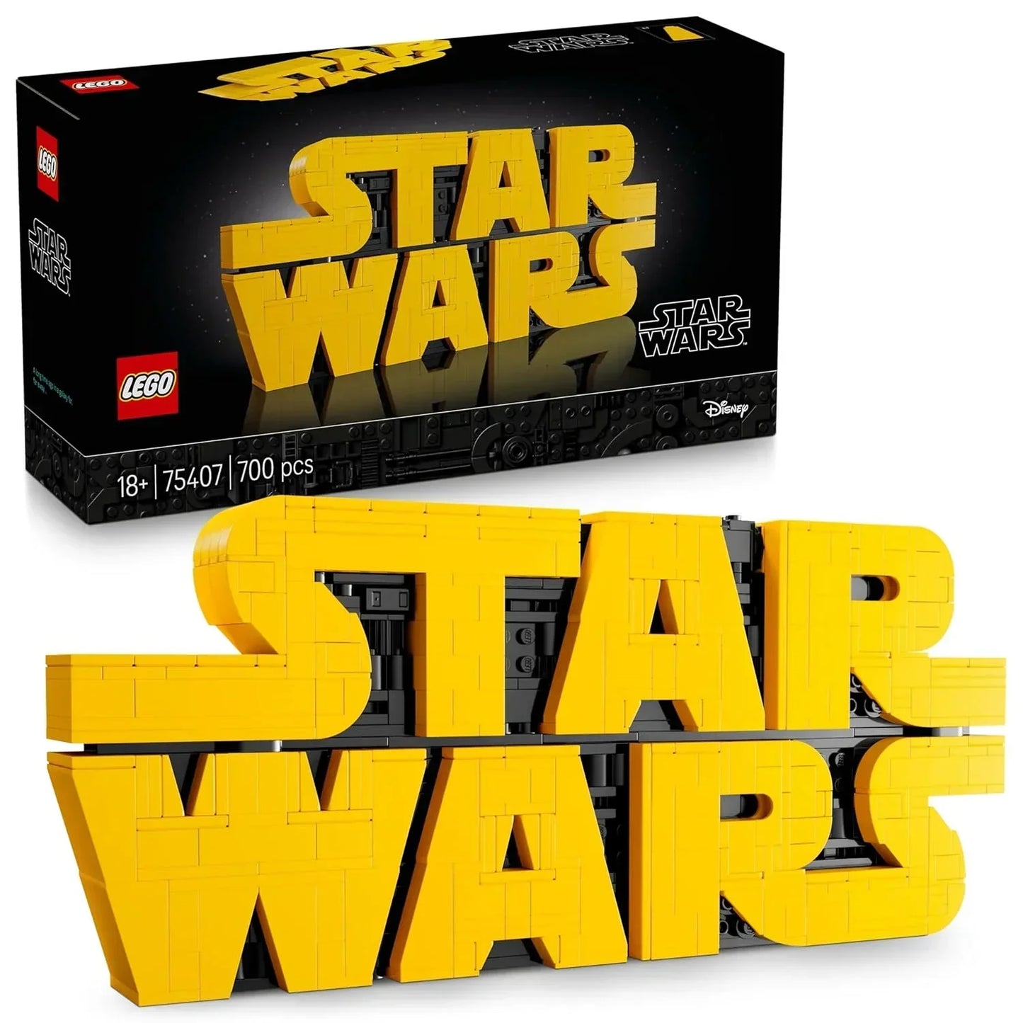 LEGO 75407 Star Wars Brick-Built Logo Building Set (700 Pieces ) - Jaiman Toys