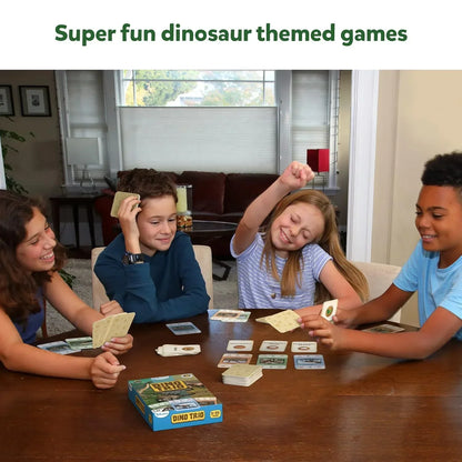 Skillmatics Ultimate Dinosaur Game Box - 3 Family Friendly Games in 1, Perfect for Kids Ages 5 and Up, Great Gift - Jaiman Toys