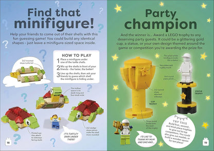 LEGO Party Ideas – Hardcover Book with Exclusive LEGO Cake Mini Model