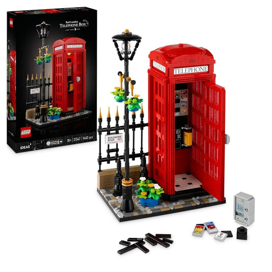 LEGO 21347 Red London Telephone Box - Jaiman Toys