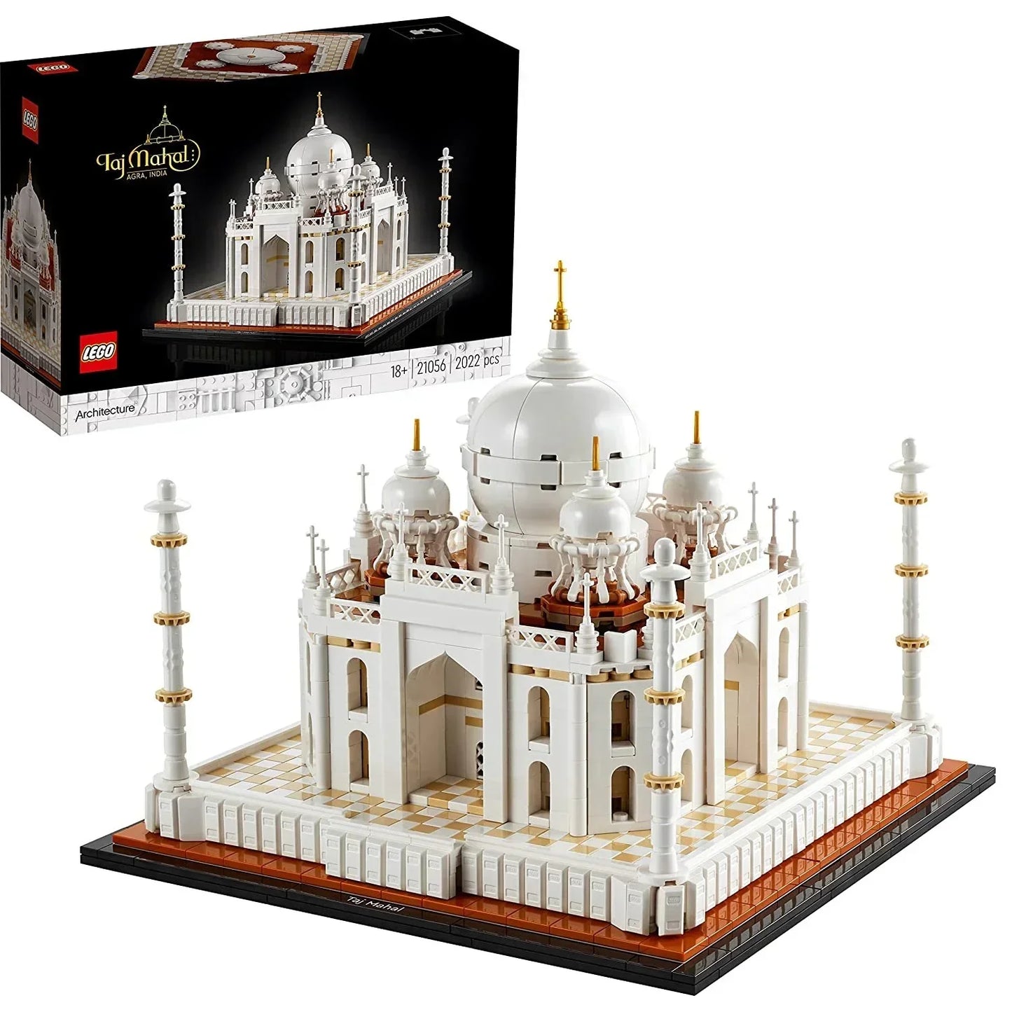 LEGO Architecture Taj Mahal 21056 (2,022 Pieces) - Jaiman Toys