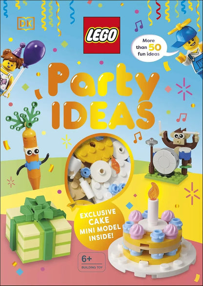 LEGO Party Ideas – Hardcover Book with Exclusive LEGO Cake Mini Model