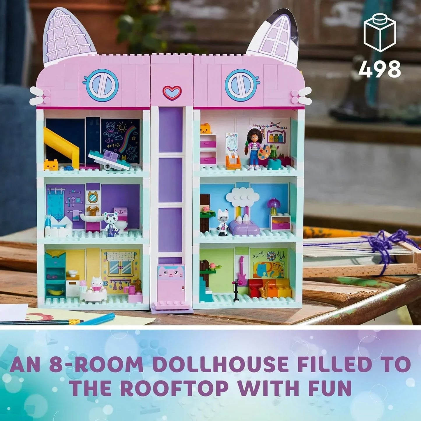 LEGO 10788 Gabbys Dollhouse an 8-Room Playhouse