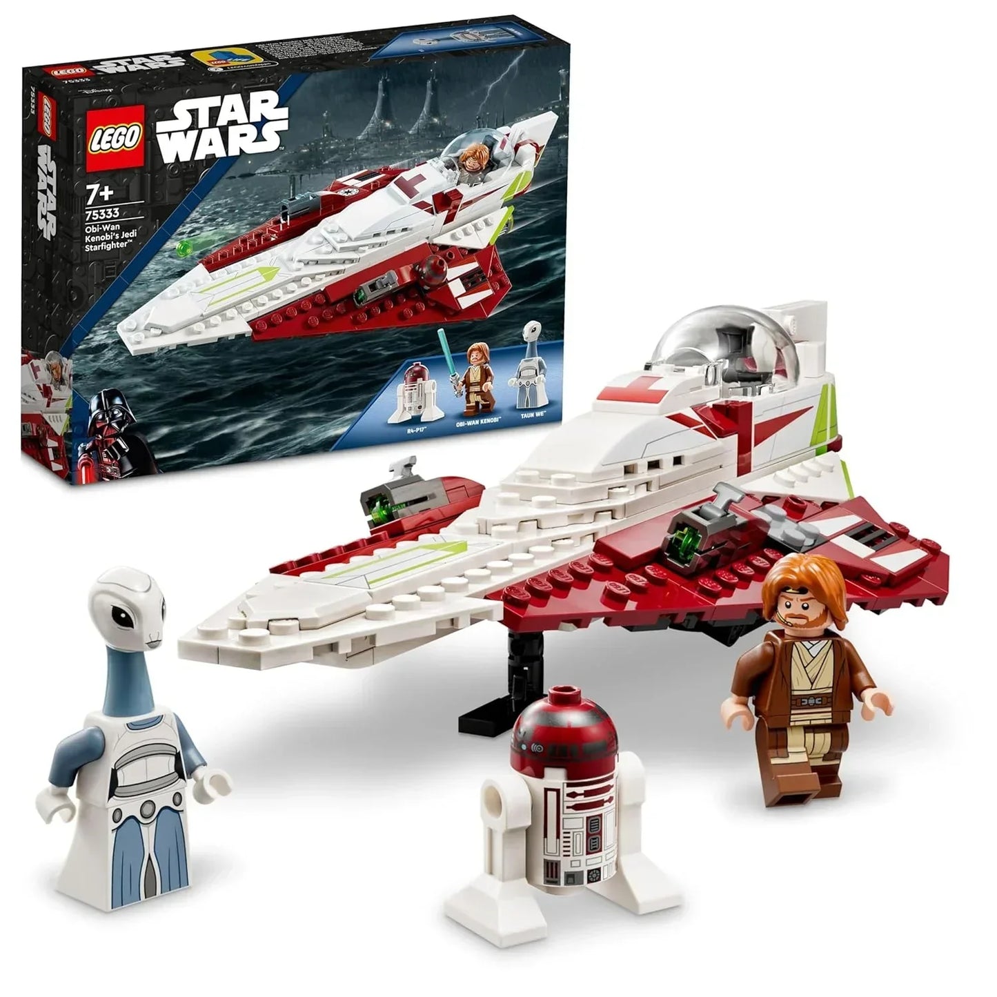 LEGO 75333 Star Wars OBI-Wan Kenobi's Jedi Starfighter - Jaiman Toys