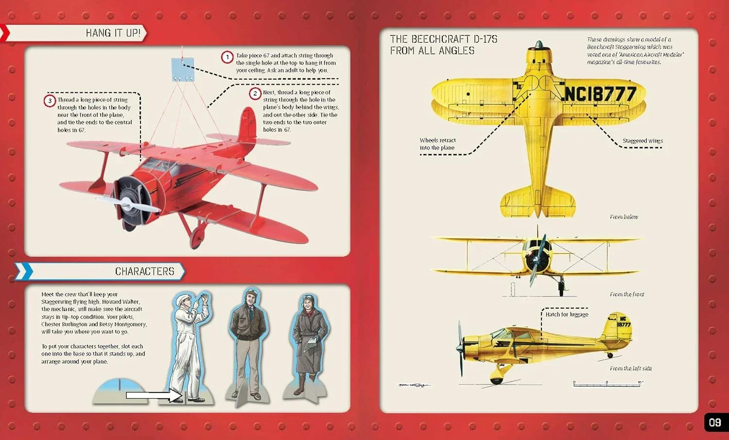 Build It: Airplane Book by Carltonkids - Jaiman Toys