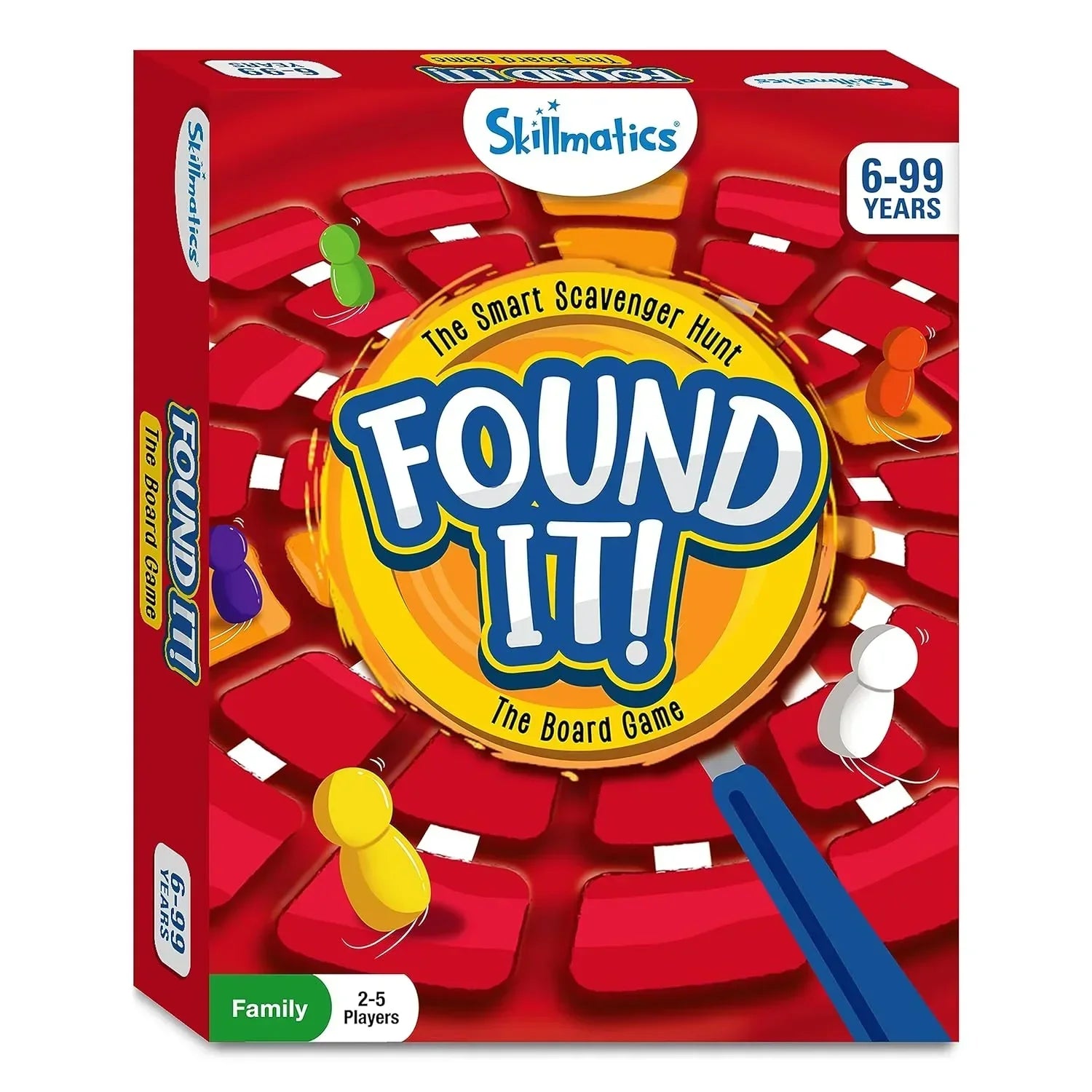 Skillmatics Board & Card Game - Found It, Scavenger Hunt for Kids, Adults, Families, Educational, Fun, Gifts for Ages 6, 7, 8, 9 and Up - Jaiman Toys
