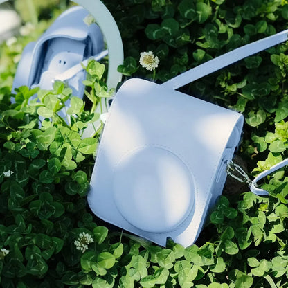 Pop & Snap in Style – Mini 12 Camera Case with Strap (Perfect Fit for Instax Mini 12) - Pastel Blue - Jaiman Toys