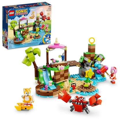 LEGO Sonic The Hedgehog Amys Animal Rescue Island 76992 Building Toy Set, Sonic Adventure Toy with 6 Characters and Accessories for Creative Role Play, Fun Gift for 7 Year Old Gamers - Jaiman Toys