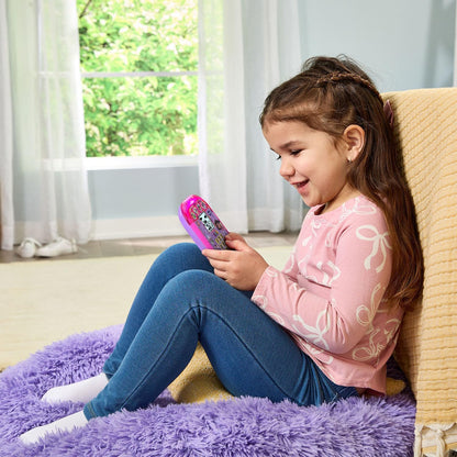 VTech Dora Adventure Calls Learning Phone | Interactive Bilingual Educational Toy Phone with 4 Learning Games, Voice-Activated Play, English & Spanish for Kids