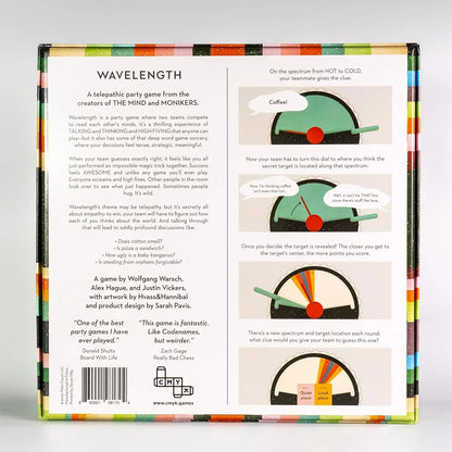 Wavelength Telepathic Party Board Game - Jaiman Toys