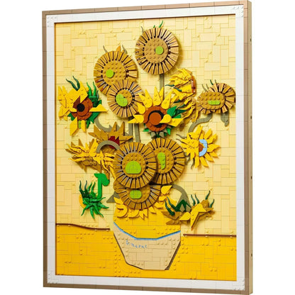 LEGO Art Vincent van Gogh Sunflowers 31215  Wall Art Set for Adults & Art Lovers