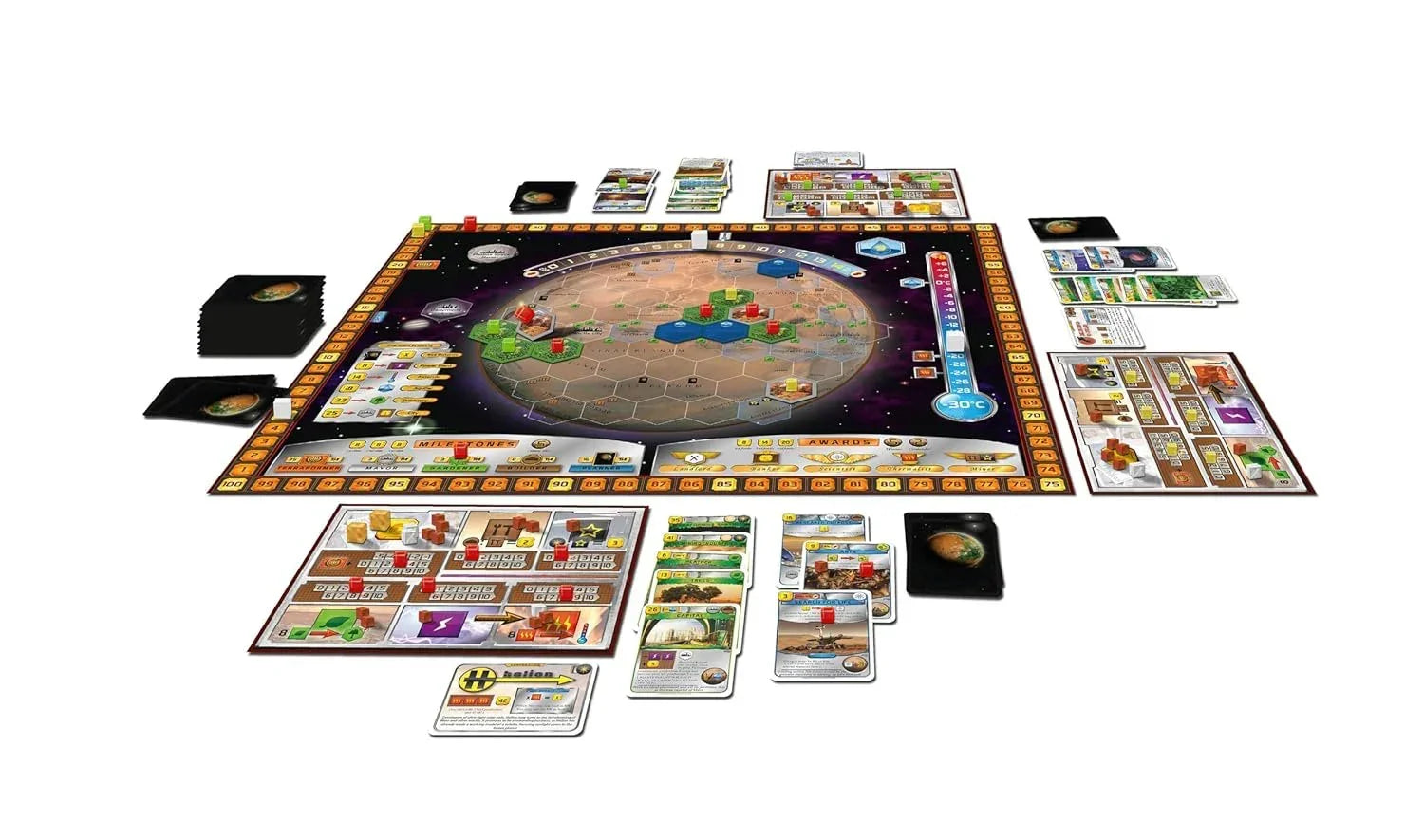 Terraforming Mars Board Game – Conquer the Red Planet | Strategic Sci-Fi Resource Management Game - Jaiman Toys