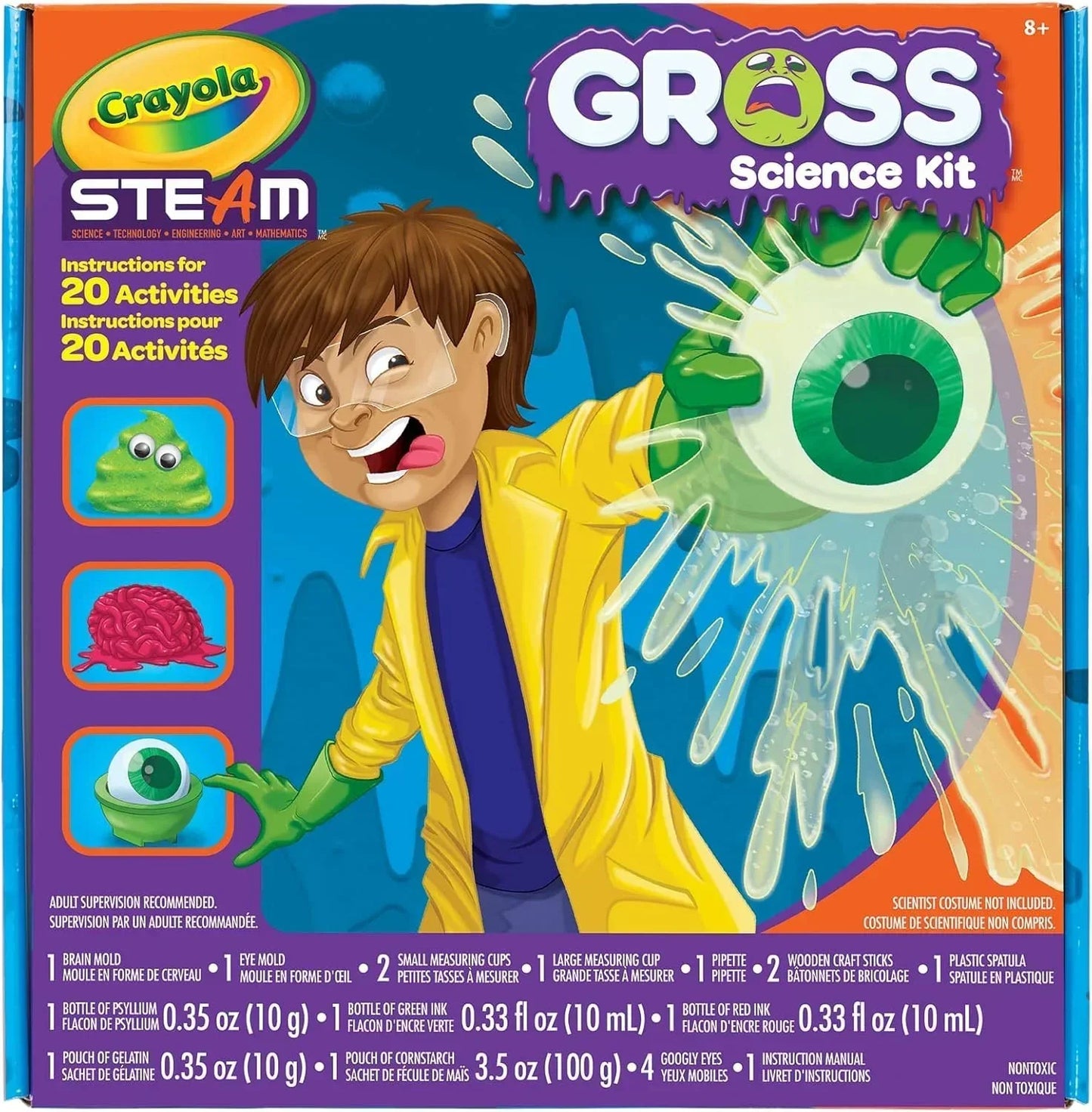 Crayola STEAM Gross - Science Kit (STEAM) for Age 7+ Years - Jaiman Toys