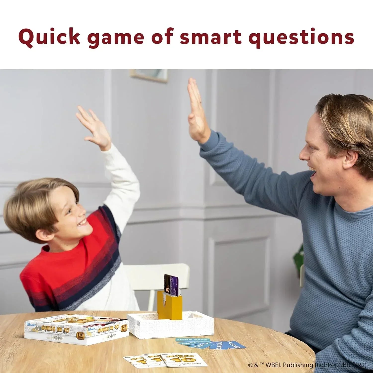 Skillmatics Card Game - Guess in 10 Harry Potter, Perfect for Boys, Girls, Kids, Families, Teens & Adults, Play with Wizards, Magic, Ron, Hermione, Dumbledore, Snape, Gifts for Ages 8, 9, 10 and Up - Jaiman Toys