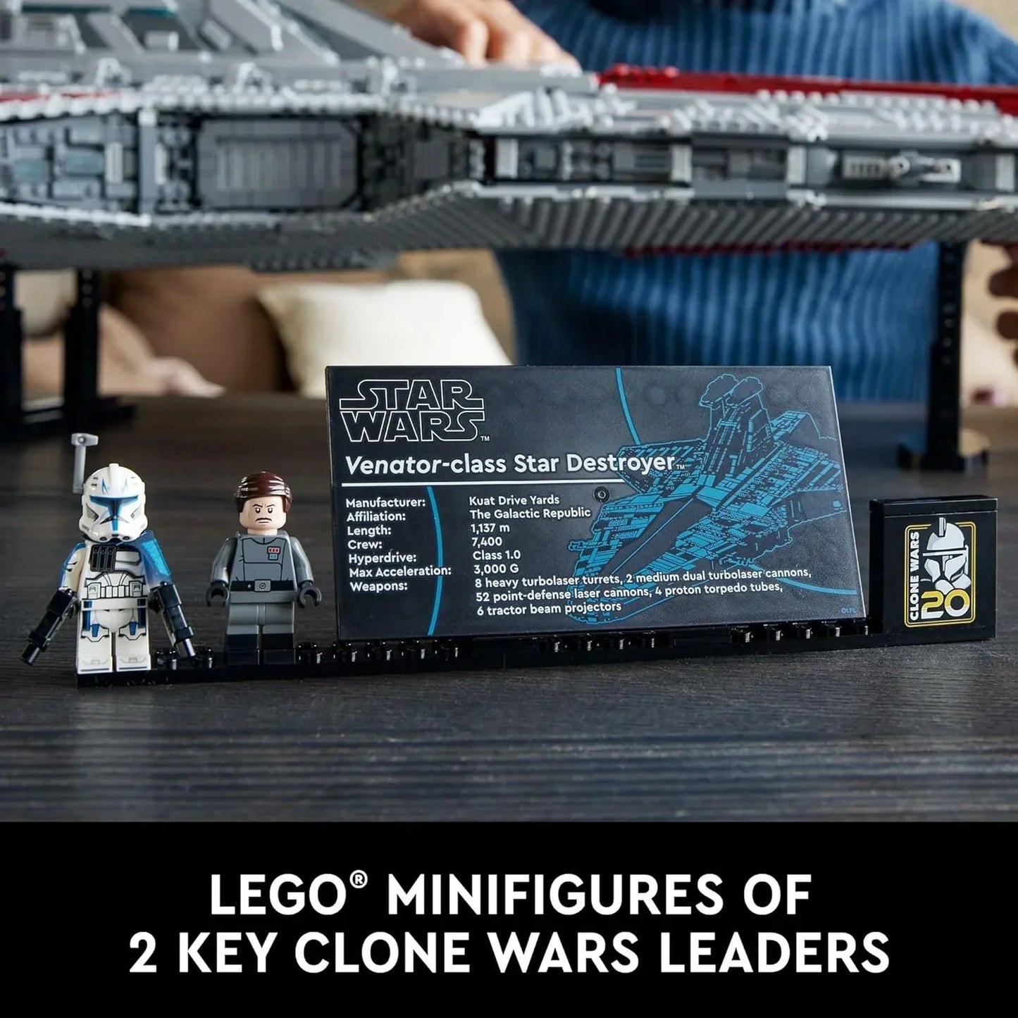 LEGO 75367 Star Wars UCS Venator-Class Republic Attack Cruiser