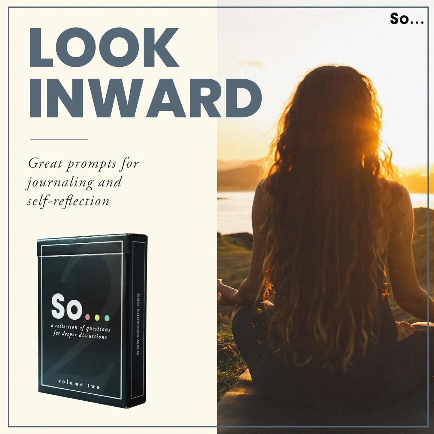 So Cards: A Collection of Questions for Deeper Discussions Board Game - Jaiman Toys