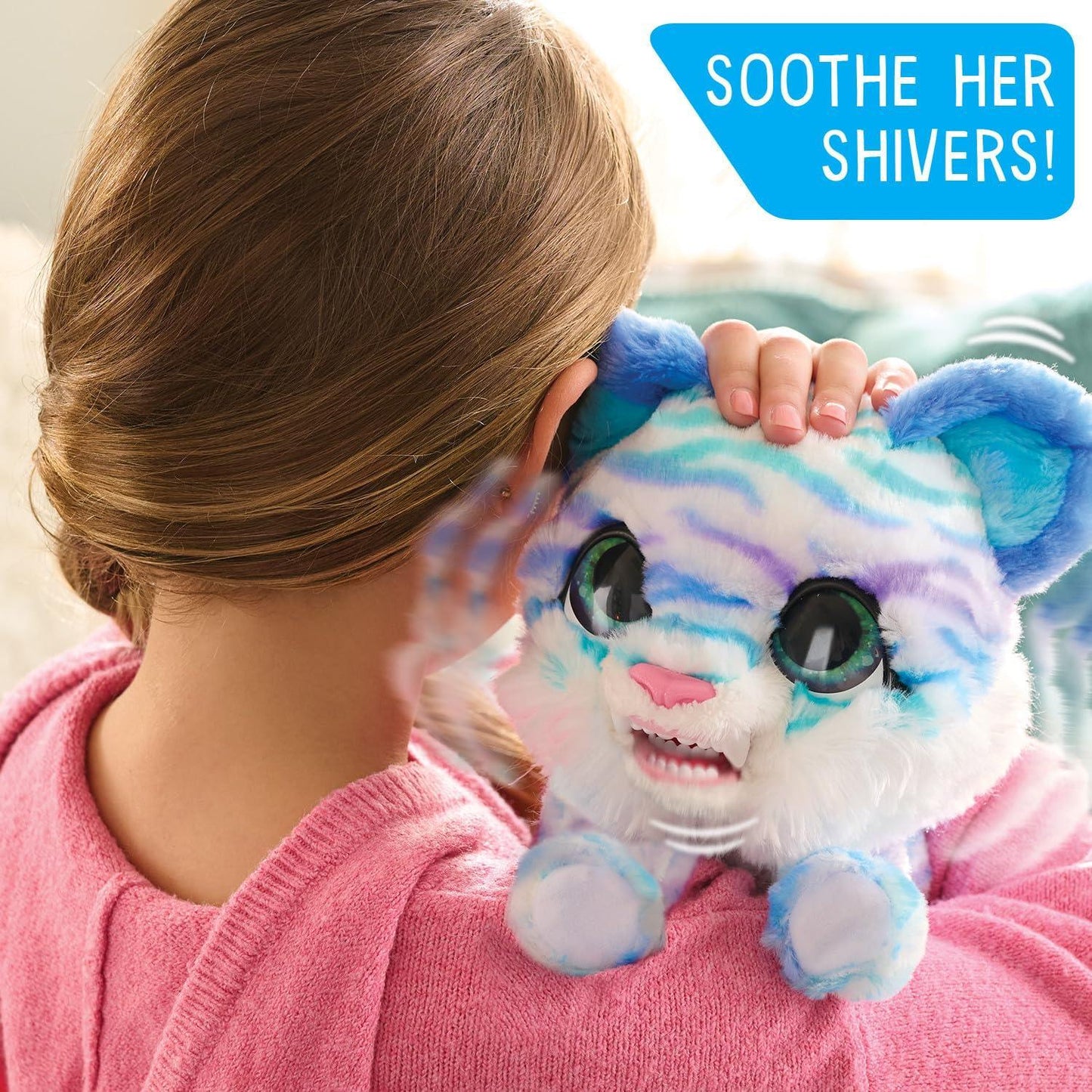 FurReal North the Sabertooth Kitty Interactive Plush Toy – Electronic Pet with 35+ Sounds & Reactions