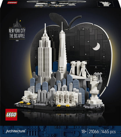 Lego 21066 Architecture New York Big Apple City Building Interior Stylish Toy Birthday Present Block Men Women
