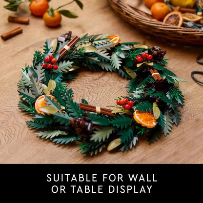 LEGO Icons 10340 Wreath  1,194-Piece Botanical Décor Building Set for Adults
