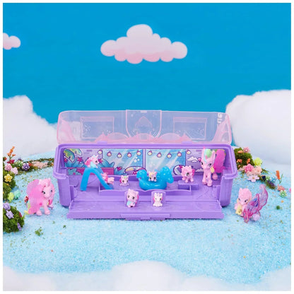 Hatchimals CollEGGtibles, Cat Family Carton with Surprise Playset, 10 Characters and 2 Accessories, Kids Toys for Girls Ages 5 and up - Jaiman Toys